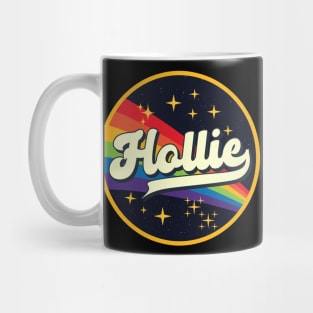 Hollie // Rainbow In Space Vintage Style Mug